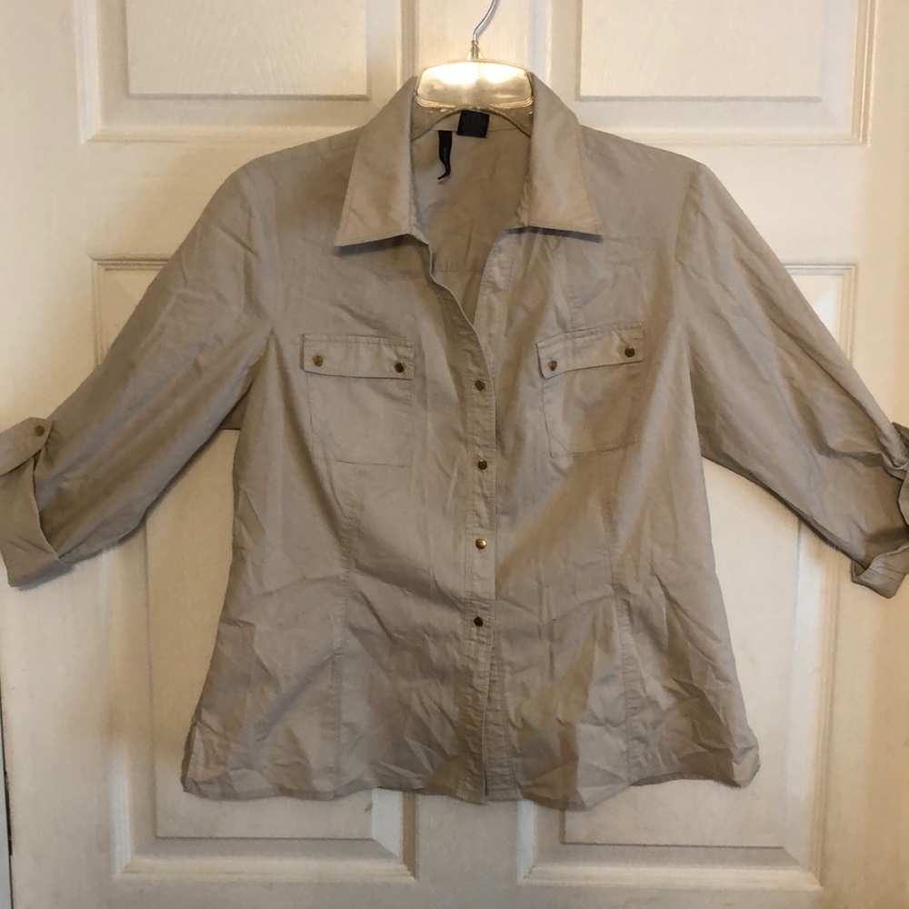 Beige blouse